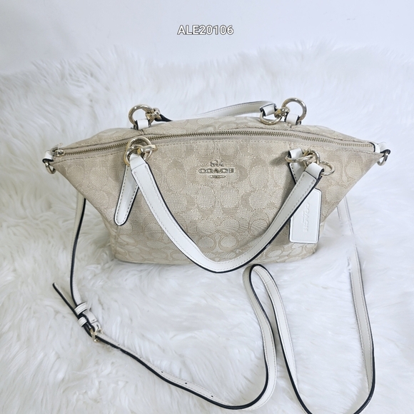 Coach Tan Crossbody Bag Versatile Design - Picture 1 of 14